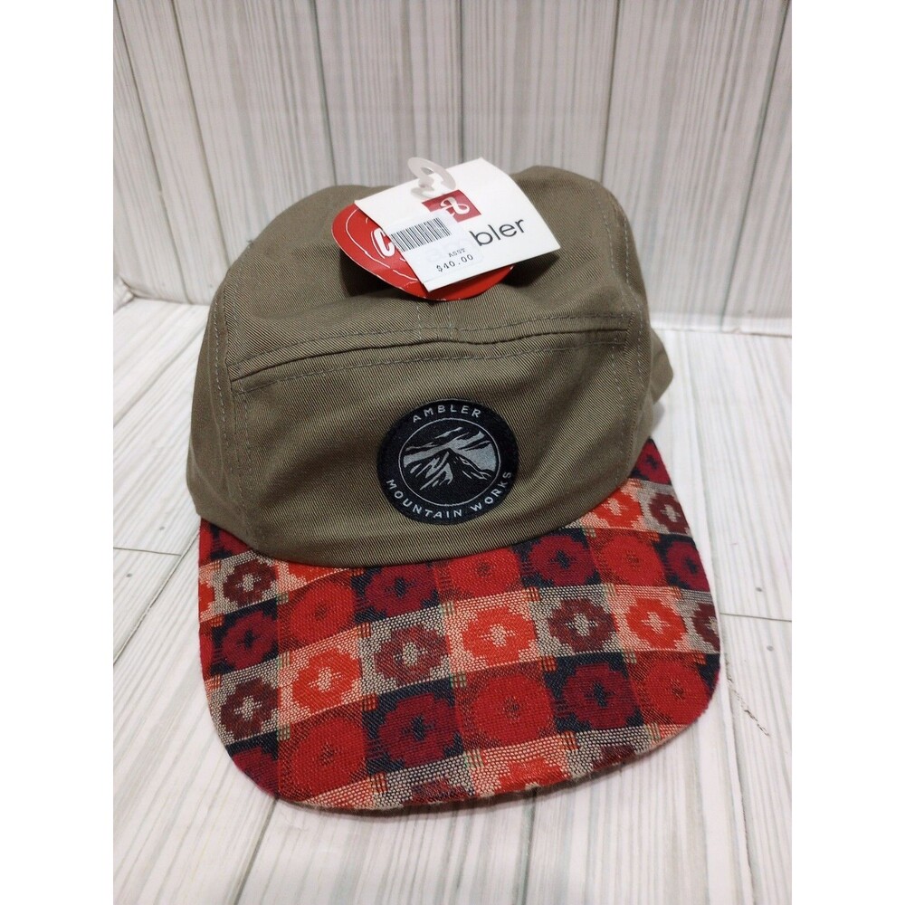 Ambler Mountain Works 4 Panel Hat NWT Made In Canada
